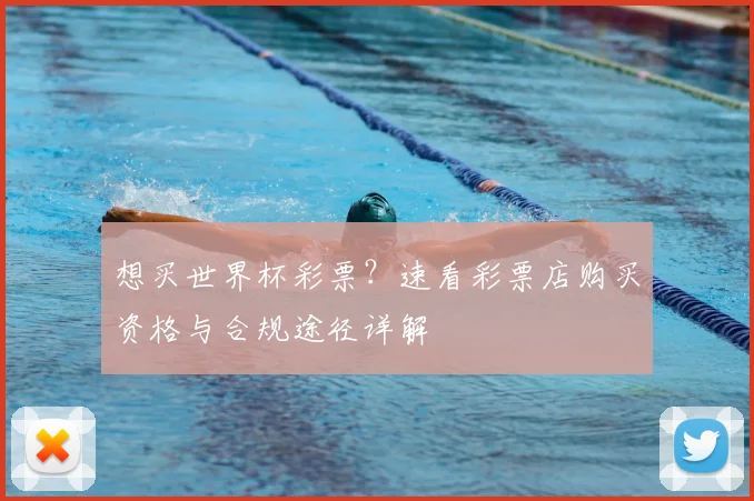 想买世界杯彩票？速看彩票店购买资格与合规途径详解